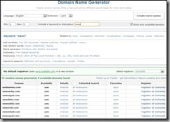 Domain Name Generator