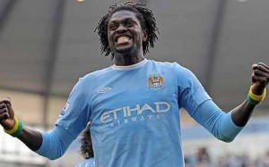 Emmanuel Adebayor Emmanuel Adebayor joins Madrid on a loan