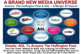 Huffington Post Sold to AOL Huffington Post Sold to AOL