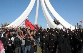 Bahrainis demanding for full democratic freedom