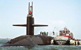 US nuclear powered submarine