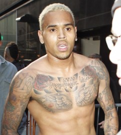 Chris Brown freaked out at GMA