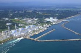 Tsunami hit the Fukushima power plant