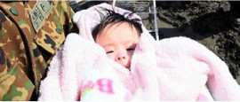 Japan survivor baby