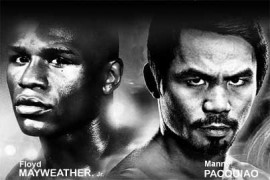 Mayweater set to fight Filipino boxing champ Manny Pacquiao in court