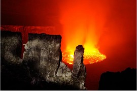 Nyiragongo volcano