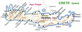 map of crete greece