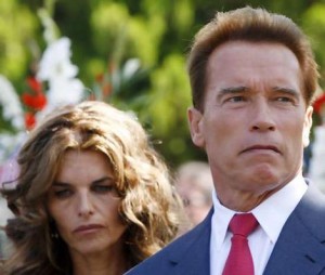 Arnold Schwarzenegger and wife Mariah Shriver