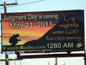 Judgment Day May 21, 2011 Billboard Judgment Day May 21, 2011 Billboard