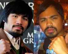 Manny Pacquiao and Allan Rivera Manuel
