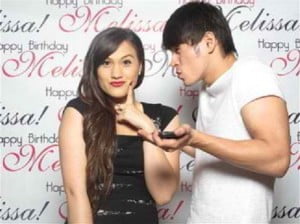 Melissa Ricks and Jake Cuenca Melissa Ricks and Jake Cuenca