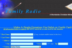Family Radio Accepting Donations After Failed May 21 Rapture