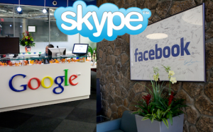 Skype between Google and Facebook