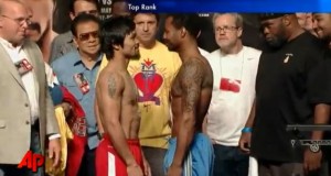 Pacquiao Vs. Mosley Weight In Pacquiao Vs. Mosley Weight In