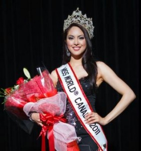 Riza Santos Crowned Miss World Canada 2011