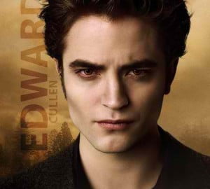 Robert Pattinson as Edward Cullen Robert Pattinson as Edward Cullen