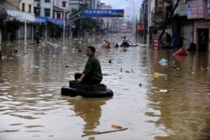Flood in China