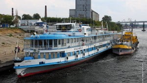 Cruise ship-Bulgaria sank in Russian's Volga River