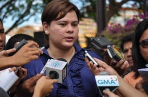 Davao Mayor Sara Duterte