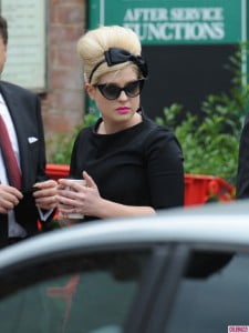 Kelly Osbourne in Winehouse Funeral