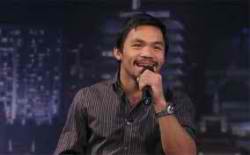 Manny Pacquiao: "Sometimes When We Touch"