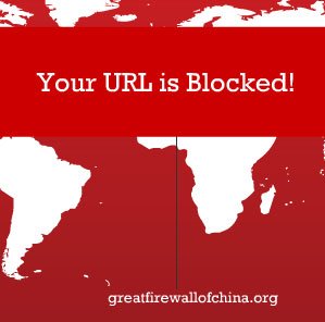 the presence of the Great Firewall of China