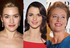 Kate Winslet,Rachel Weisz and Emma Thompson Kate Winslet,Rachel Weisz and Emma Thompson