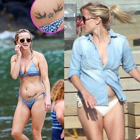 Reese Witherspoon tattoo