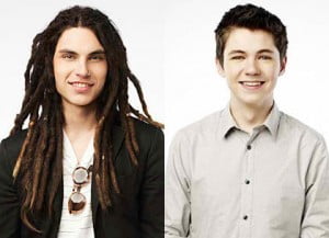 Samuel Larsen and Damian McGinty Winners of Glee Project