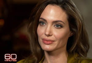 Angelina Jolie with 60 Minutes Interview Angelina Jolie with 60 Minutes Interview