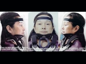 Arroyo mug shots Gloria Arroyo mug shots