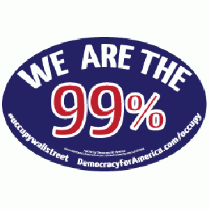 "We Are The 99%" Slogan