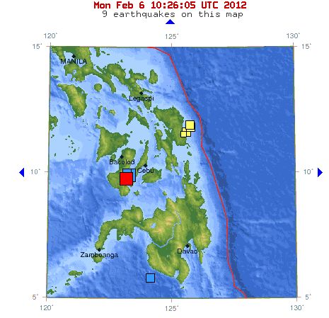 Negros Cebu Negros Earthquake