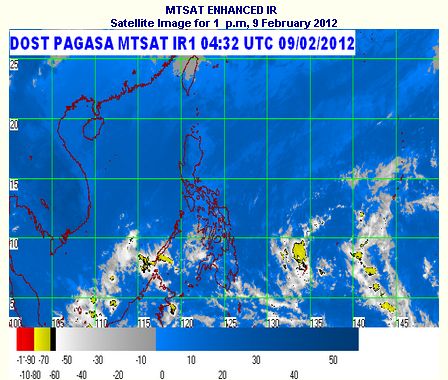 PAG-ASA Reported Low Pressure Area East of Mindanao PAG-ASA Weather Bulletin Update