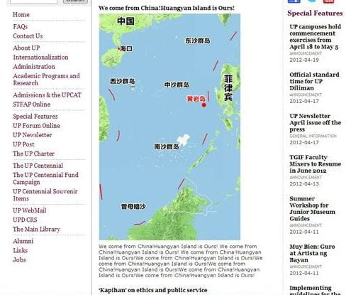 UP Attacked by Chinese Hackers