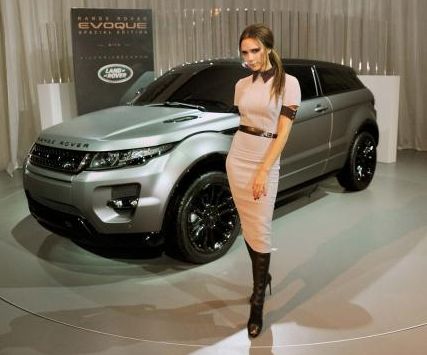 Victoria Beckham: Designer  of  Range Rover