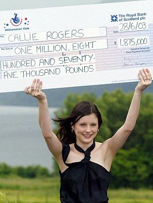 Callie Rogers: Britain's Youngest Lottery Winner Callie Rogers Youngest Lottery Winner