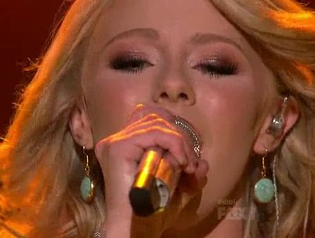 Hollie Cavanagh American Idol Top 4 Video