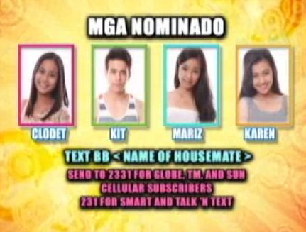 PBB Teen Edition 4 Live Results Fourth Nomination Night PBB Fourth Nomination Night Results
