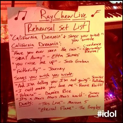 American Idol Top 4 Performance Songs American Idol Top 4 Performance