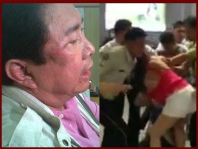 Tulfo vs. Santiago NAIA Brawl First Part Reported on ABC-5 NAIA Brawl First Part Video Released