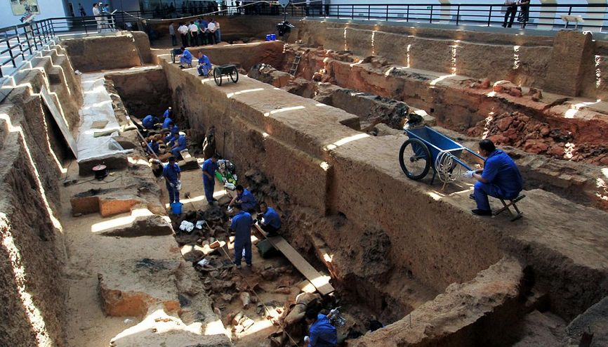Terracotta Warrior's Excavation Site 