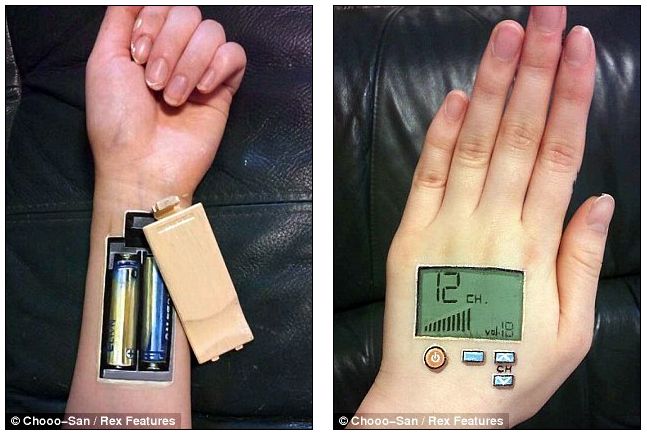 Japanese Girl Creates Artwork in Human Body Like Eye-Popping