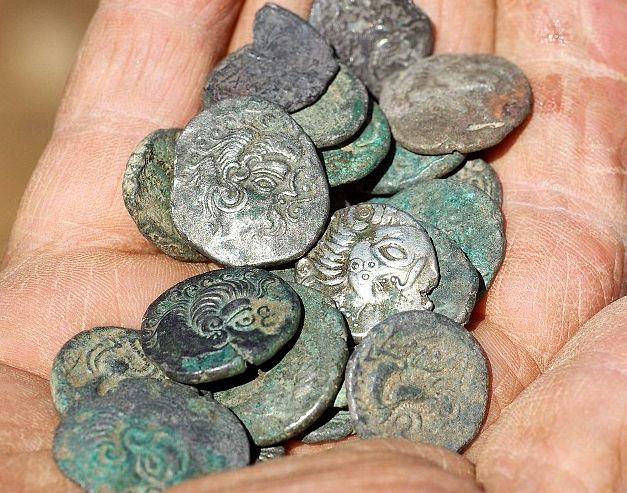 Coins Buried for Three Decades at the Field in Jersey