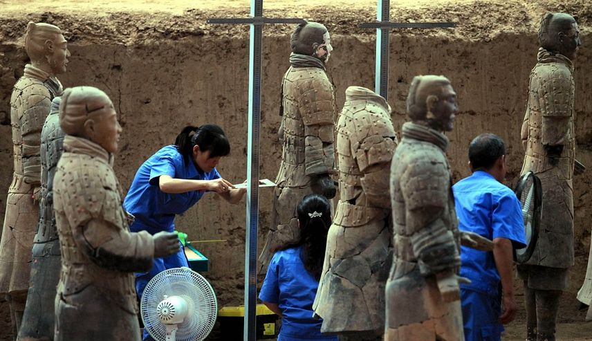 Terracotta Warrior's Excavation Site