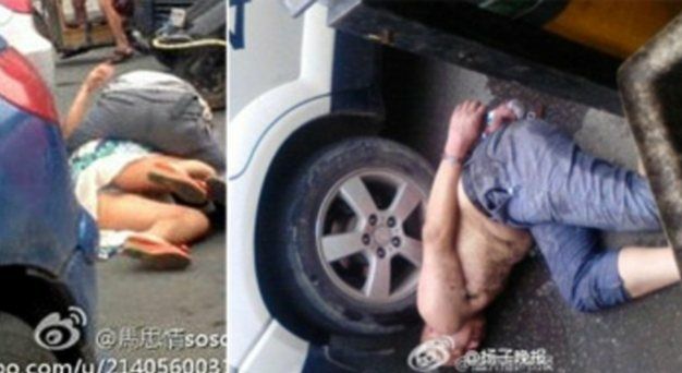 Human Face Victim from China Cannival