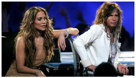 Steven Tyler and Jennifer Lopez American Idol Judges