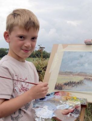 Mini Monet 9-Year-Old Painter Becomes Millionaire