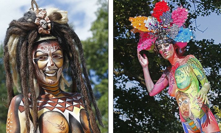  Bodypainting Festival in Austria