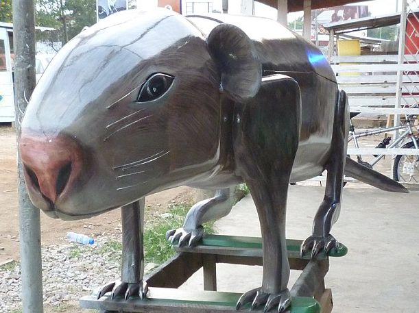 Ga Tribe of Ghana Made Different Caskets in Dacades